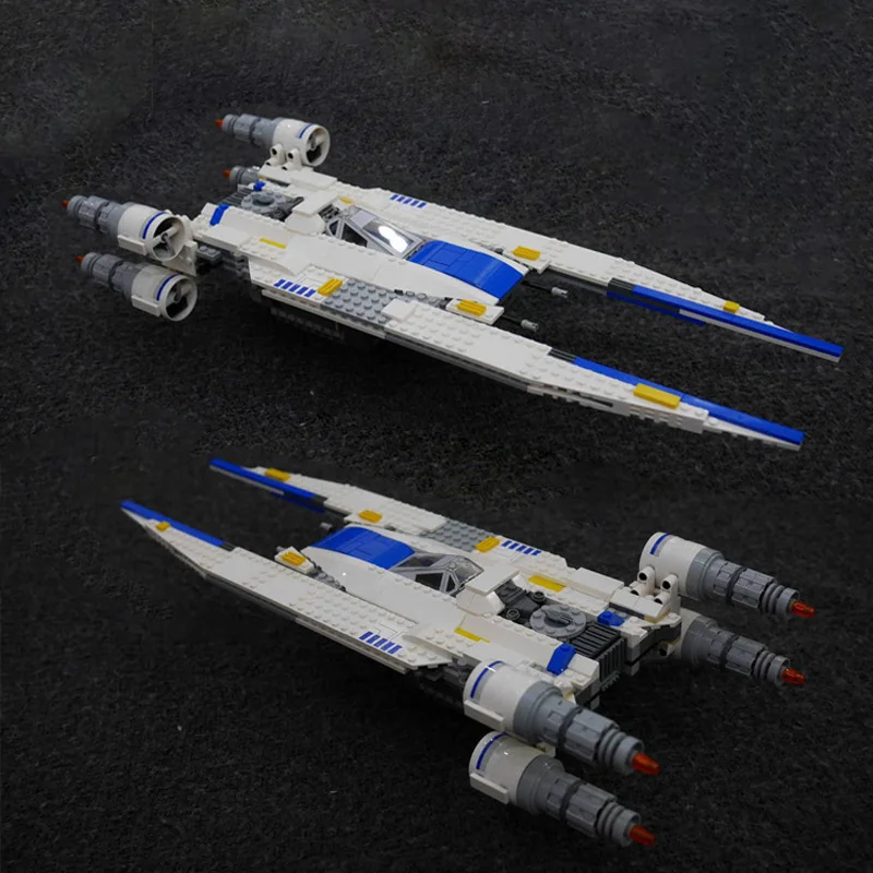 

650PCS MOC-75155 U-Wing Spacefighter Star Battle Building Blocks Construction Model Toys DIY Idea Education Gift Brick Birthday