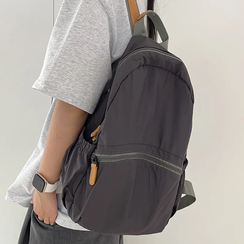 

Легкие женские рюкзаки, нейлоновые школьные сумки большой вместимости для девочек-подростков, дорожный рюкзак, мужской рюкзак Mochila, повседневный рюкзак