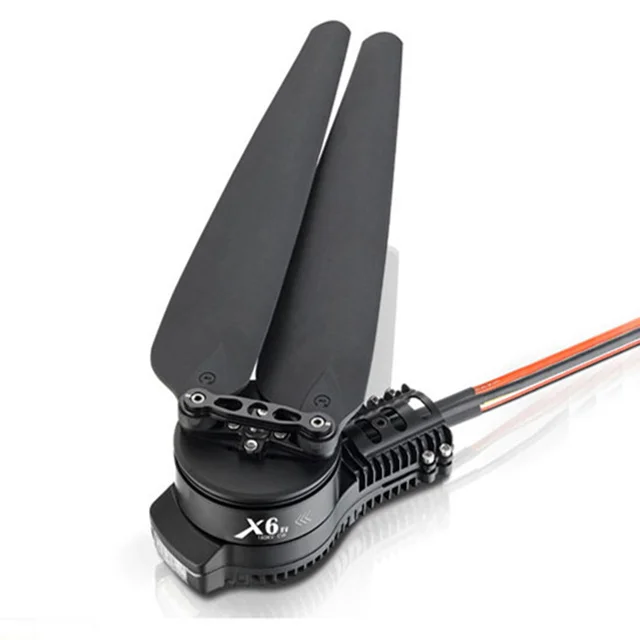 Hobbywing X6 Agricultural Drone Power System Combo with ESC Propeller 30mm Tube Adapter Nylon Motor Mount for Farm UAV Motor