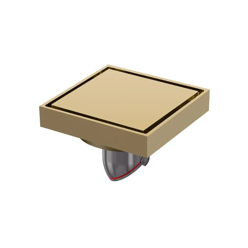 Modern Square Floor Drain Concealed Deodorant Shower Drainage for Hotel Bathroom Anti Odor Stainless Steel Waste Water Trap