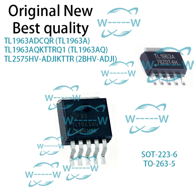 (5-10 PCS)NEW TL1963ADCQR TL1963A TL1963AQKTTRQ1 TL1963AQ TL2575HV-ADJIKTTR 2BHV-ADJI IC CHIP