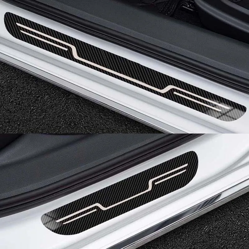 Car Accessories Door Sill Plates FOR TOYOTA RAV4 2002-2023 Front Rear Threshold Trim Stainless Steel
