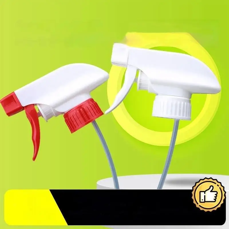 5Pcs Plastic Spray Bottle Manual Trigger Reusable Mist Stream Sprayer Tops Home Office Cleaning Garden Watering Accessories