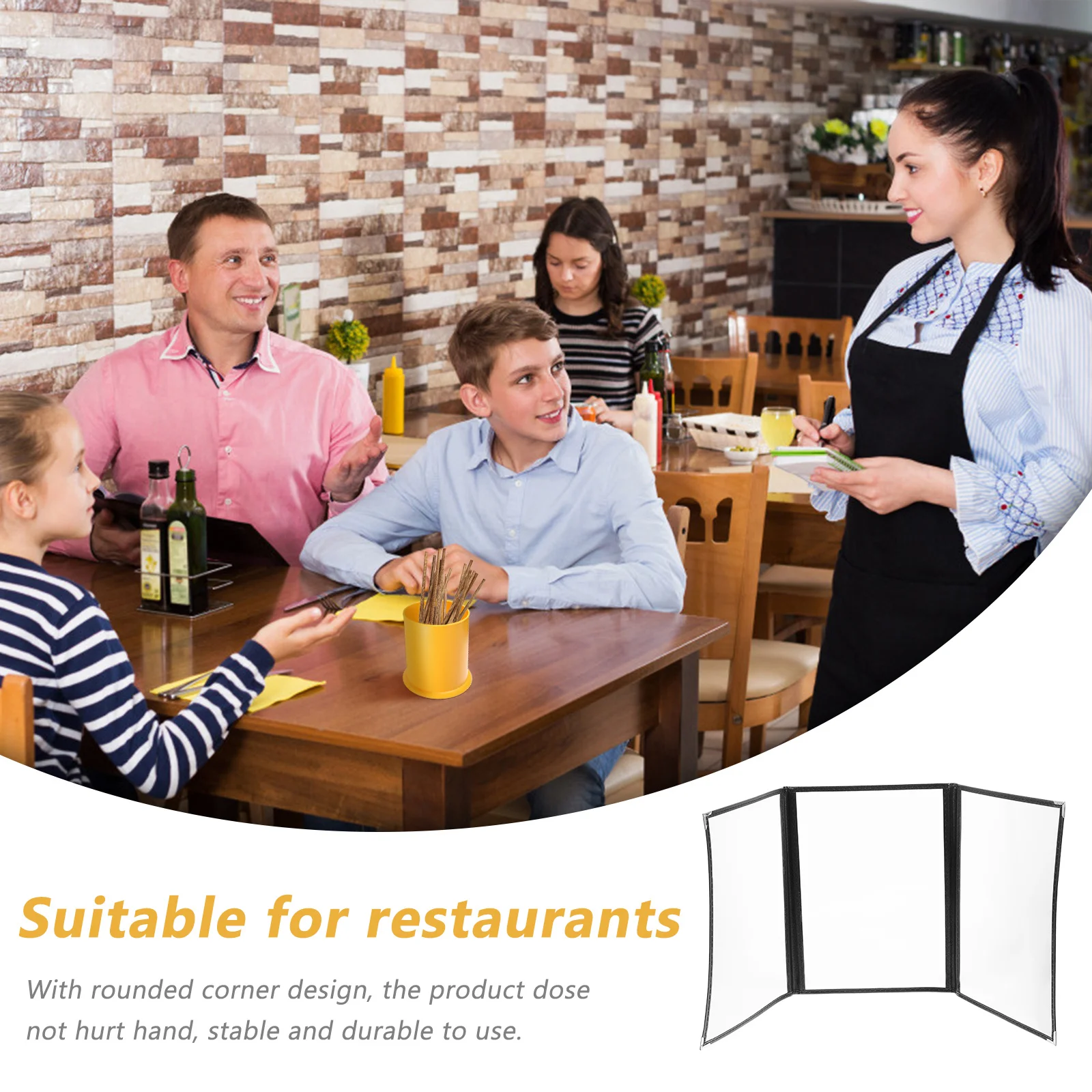 

1 шт., папка для меню, прозрачная папка из ПВХ для защиты меню ресторана, папка с вкладышами, удобная портативная папка для приготовления пищи