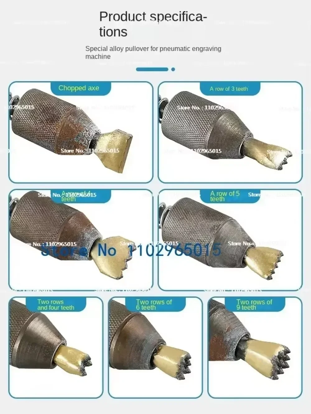 الهوائية نحت القلم آلة إزميل رئيس الليتشي الوجه قطع الفأس سبيكة زهرة المطرقة أدوات حفر الحجر #4