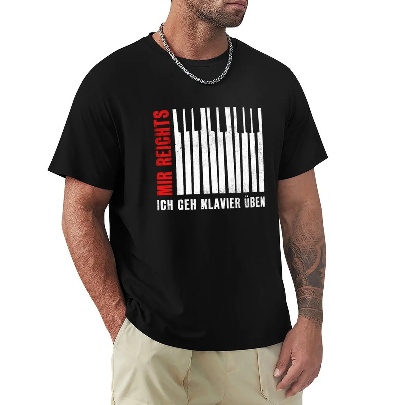 Piano Practice Keyboard Piano Grand Piano Pianist T-shirt hippie clothes customs quick drying mens tall t shirts