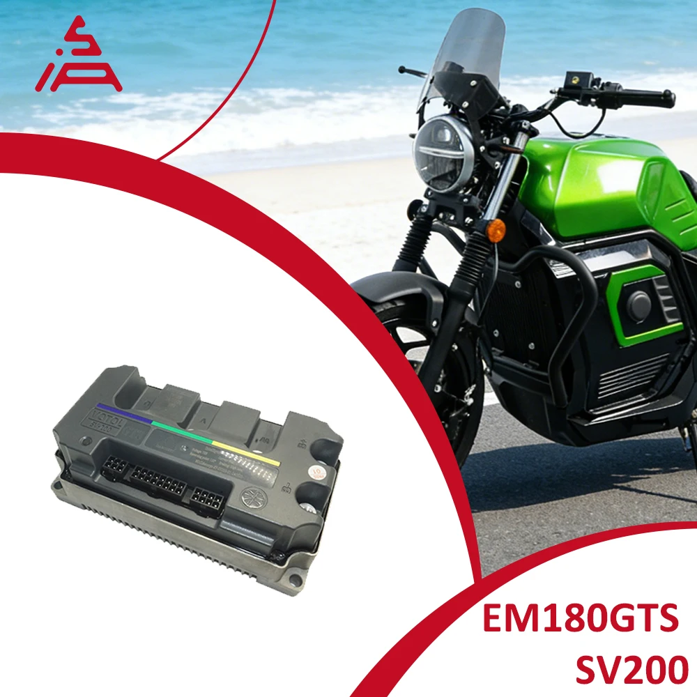 VOTOL Scooter Motorcycle Controller EM180GTS SV200 72V Peak 490A CAN BUS/One LIN Programmable Sine Wave Controller
