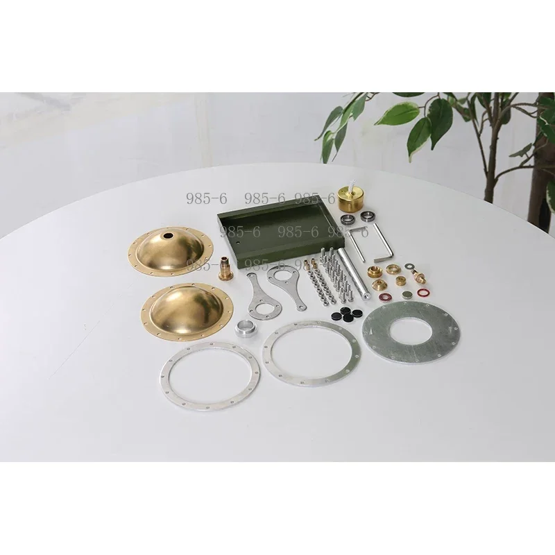 All-Metal DIY Assembly Steam Engine Model, Flying Saucer Shape