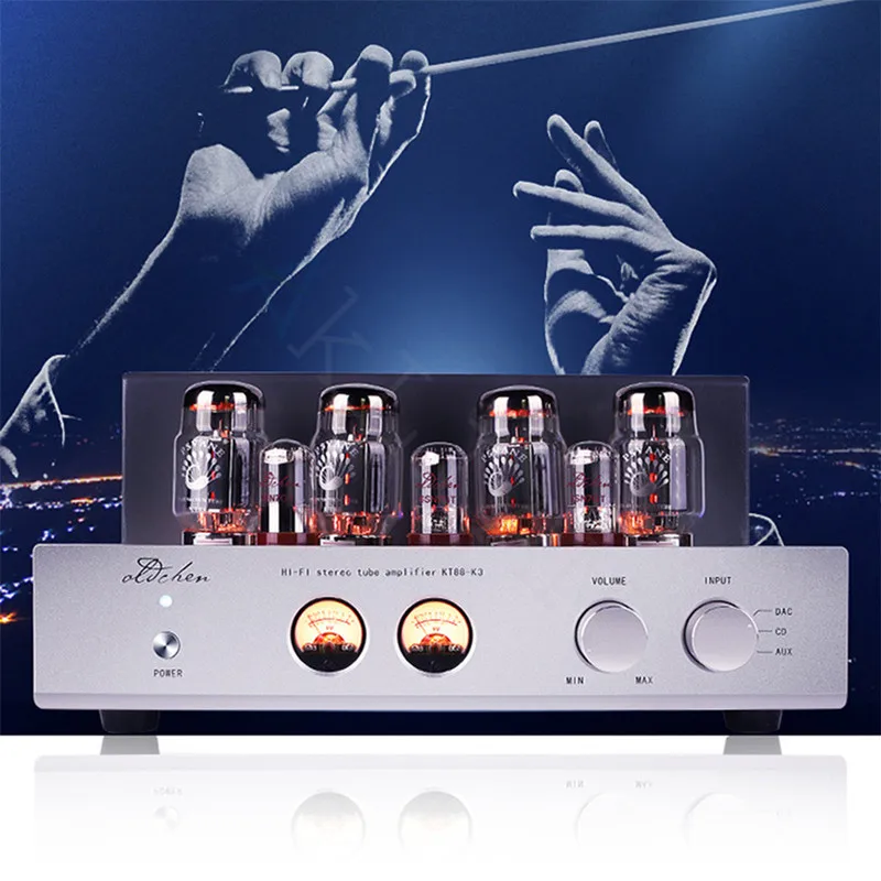 

Voice Of Nobility KT88 K3 Bluetooth 5.0 Pure Class A Vacuum Tube HIFI Fever Home Theater Audio Sound Speaker Amplifier 45W*2