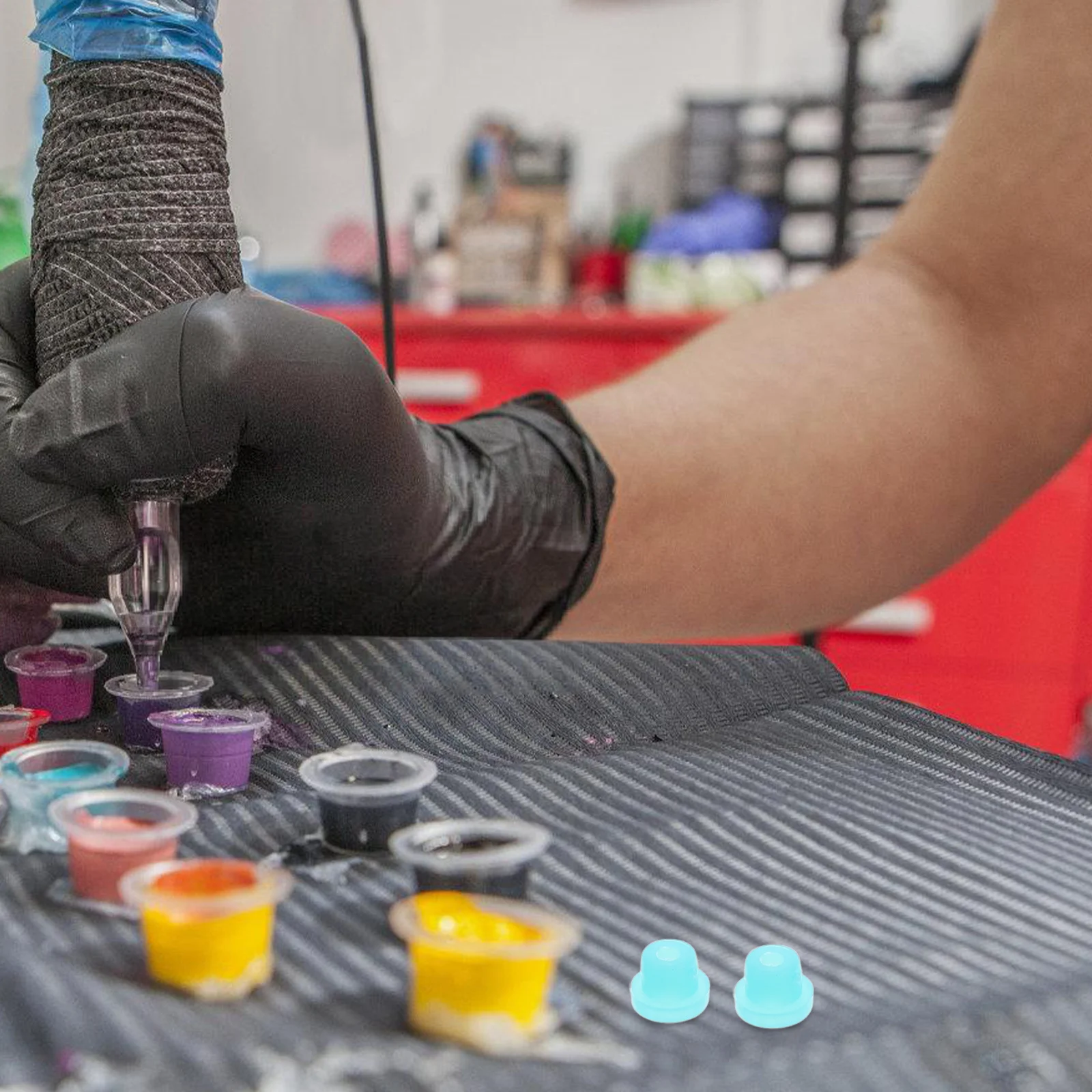 

100 шт., силиконовые штифты, подушечки, подушечки для катушек, игольчатый стабилизатор, уменьшение трения, улучшение чернил