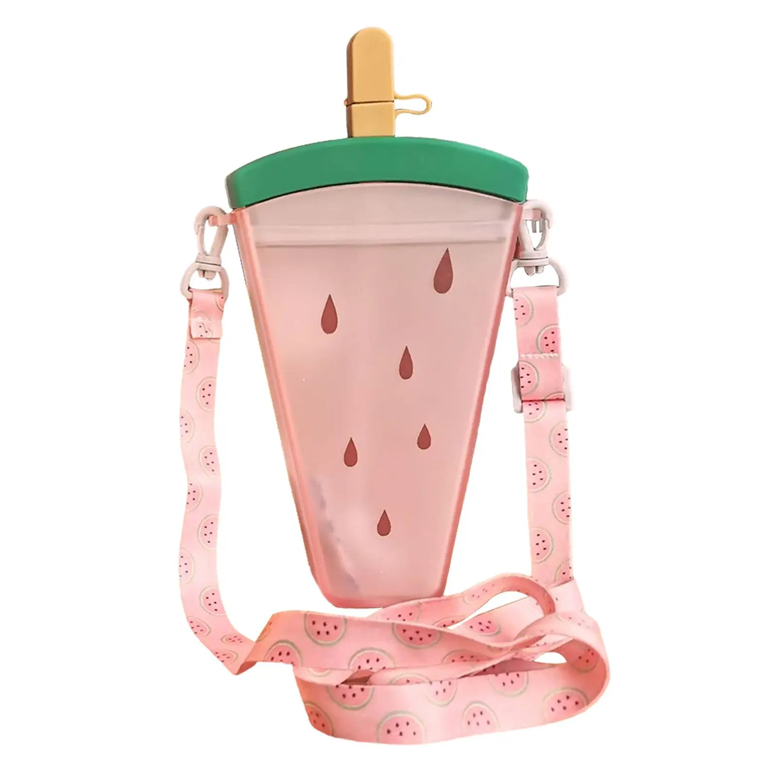 Water Bottle with Straw Girls Drinking Bottle for Backpacking Sports
