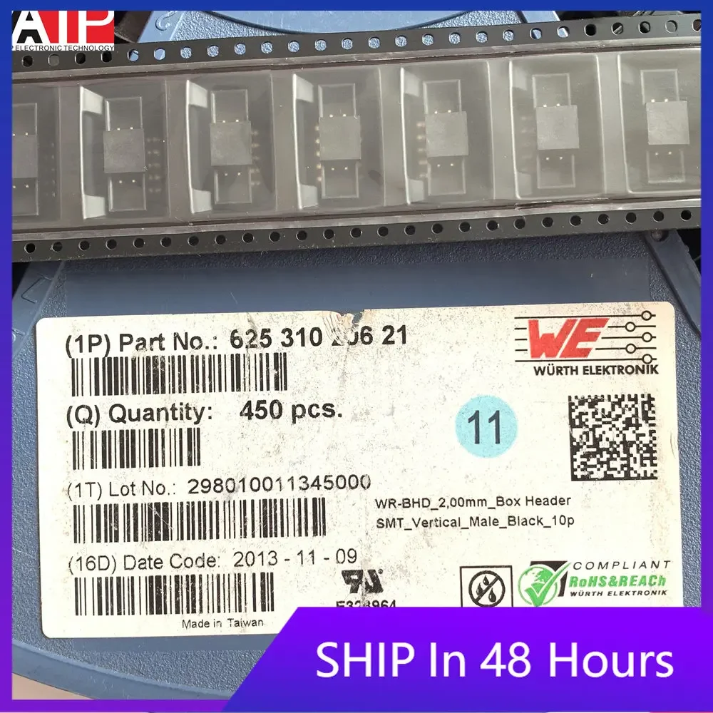 5PCS 62531020621 imported connector 2.00mm BOX Header SMT 10p genuine Original spot inventory