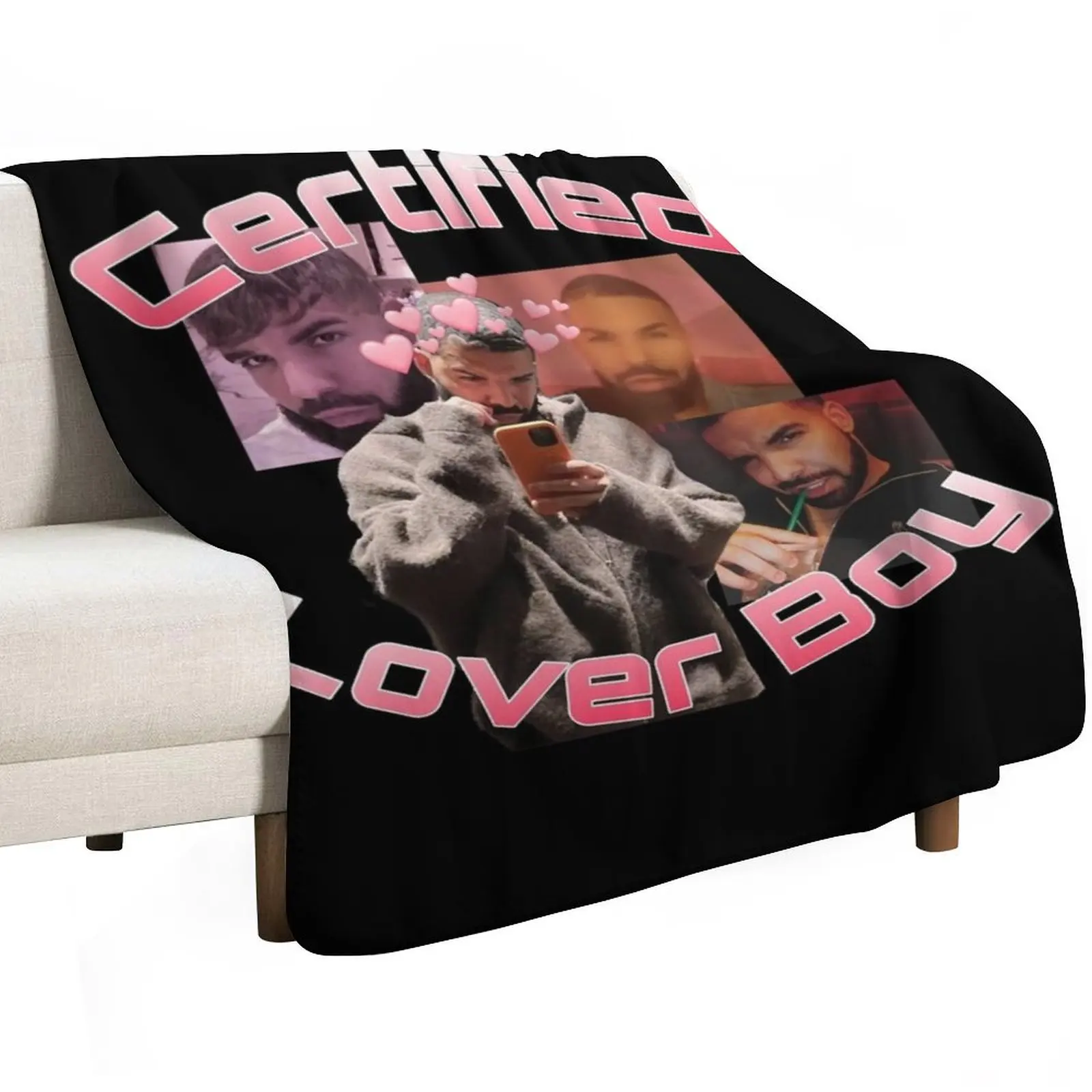 Certified Lover Boy BBL Drake Throw Blanket Single heavy to sleep Thermals For Travel warm winter Baby Travel Blankets