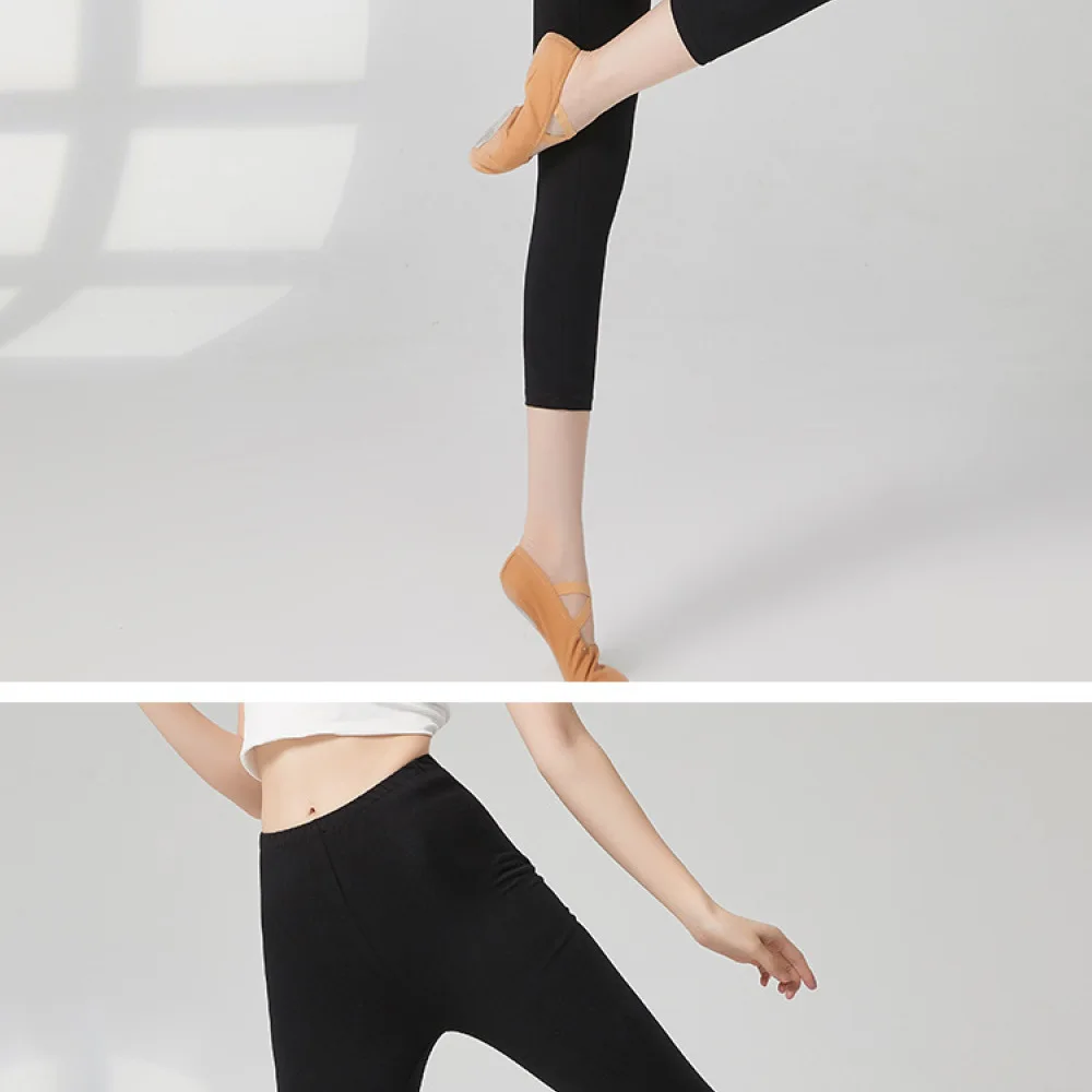 Professional Dance Tights Modal Skinny Leggings Women Stretchy Yoga Pants Fitness Workout Ballet Training Bodybuilding