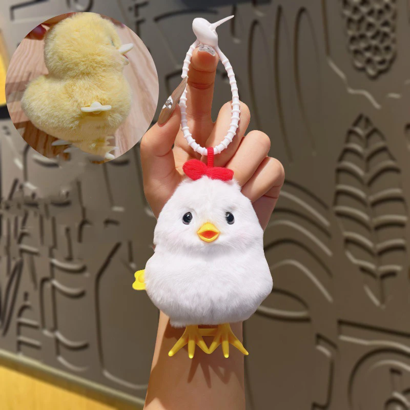 Leuke Simulatie Pluche Wind Up Interactieve Kuiken Eend Pop Knuffels Kuiken Uurwerk Wandelspeelgoed Verjaardagscadeau voor kinderen
