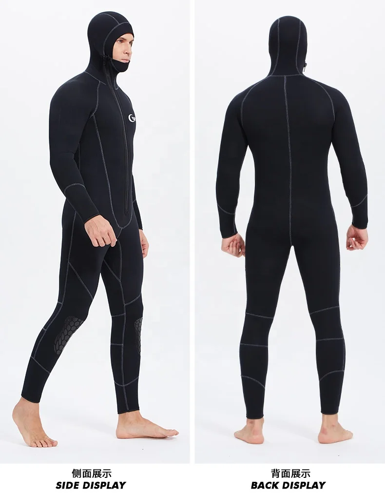 Wholesale Price 7MM Wetsuit Neoprene Diving Suit with Hood