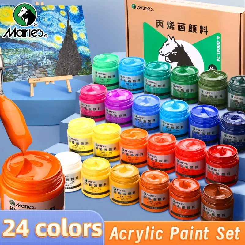 juego-de-pintura-acrilica-marie's-24-colores-50ml-169oz-para-rocas-madera-bricolaje-vidrio-pintura-lienzo-dibujo-para-estudiantes-artistas-adultos
