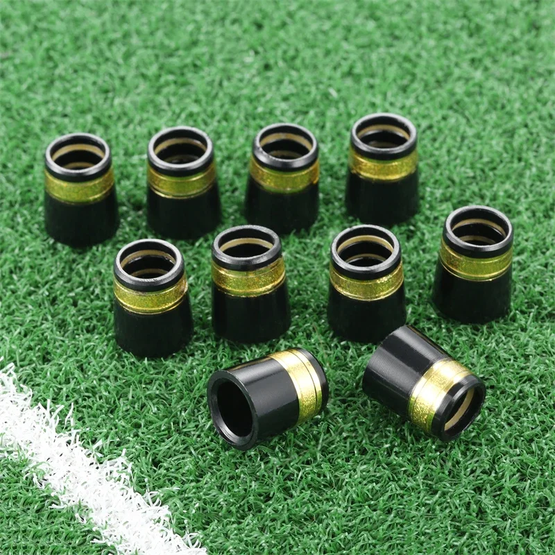 10Pcs Plastic Golf Ferrules Tip Size 0.370 Golf Sleeve Ferrule for Golf Irons High Quality Club Shafts Accessories 9.3x15x13.7mm