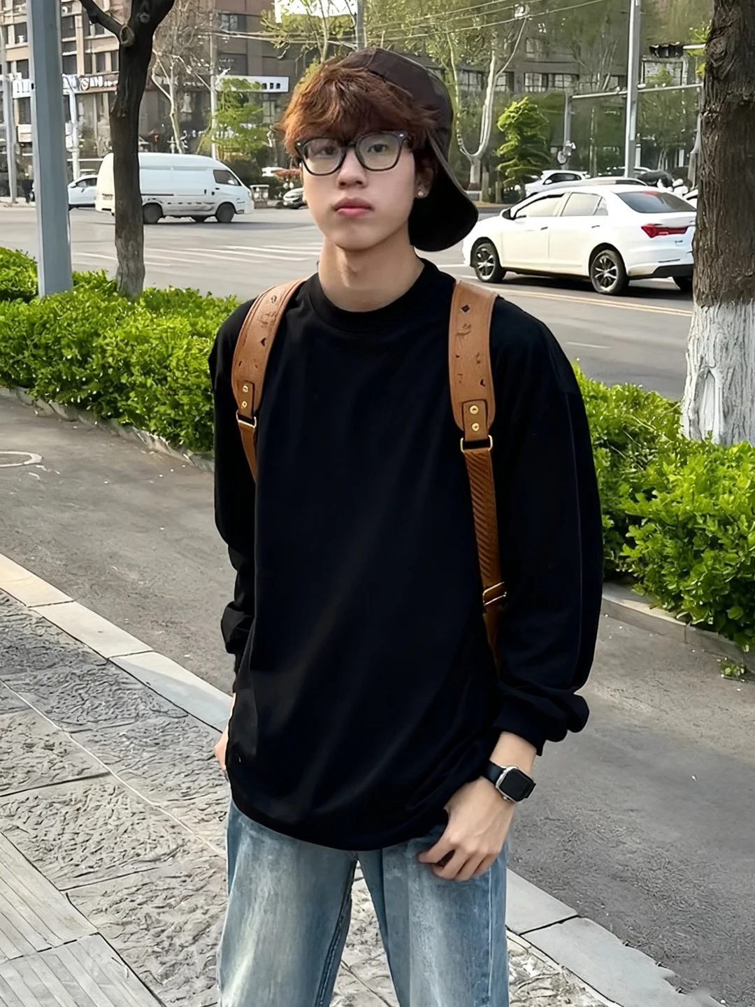 

Мужская толстовка Cleanfit Bla с круглым вырезом, плотная, осенняя, базовый слой, американская модель, с длинным рукавом