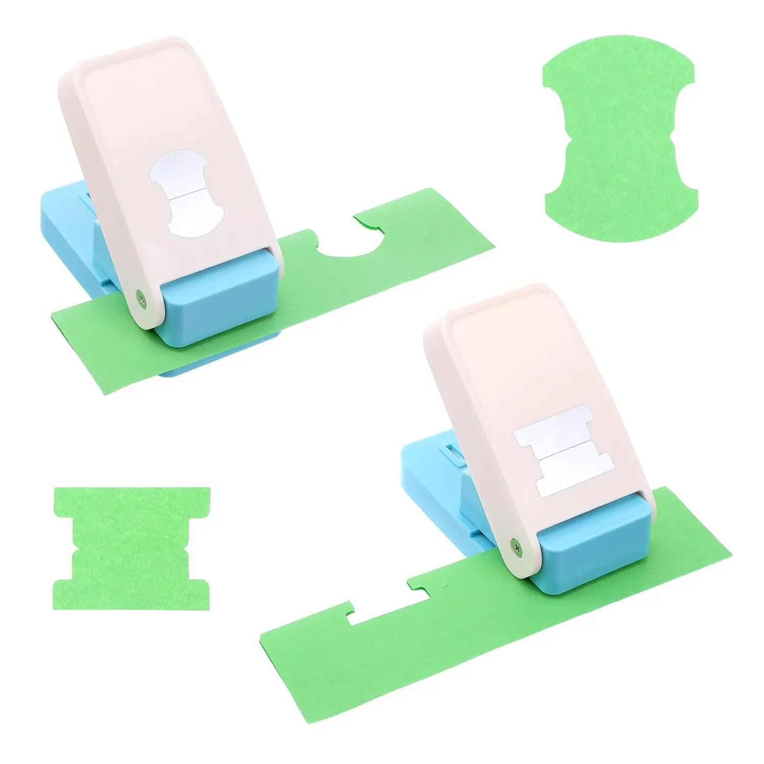 

Handheld Folder Hole Puncher Loose-Leaf Separator Label Cutter, for Classifying Files, Mushroom-Shaped