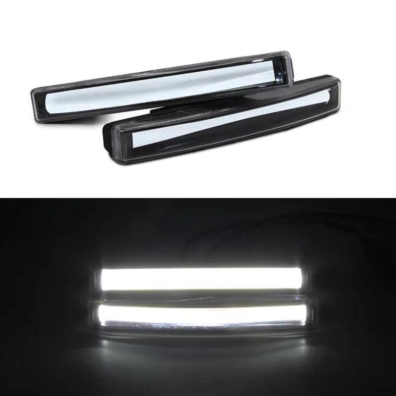 New Generation COB Auto LED Daytime Running Light High-brightness Daylights Super Bright Car DRL Waterproof Fog Lamp Accessories