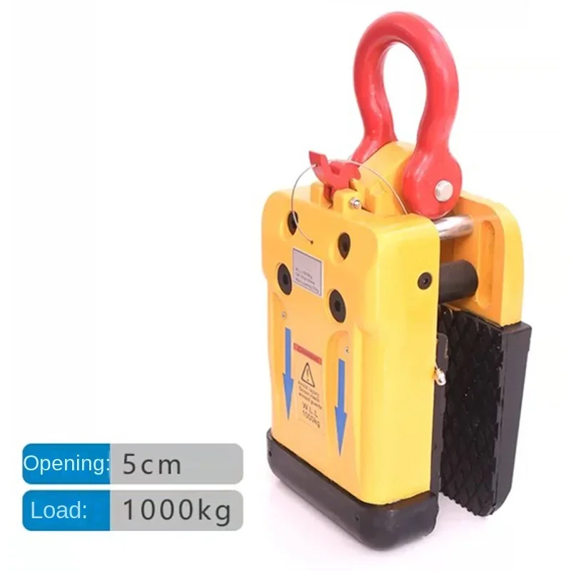 

Useful 1000kg Stone Slab Lifter Heavy Duty White Black Rubber Lined Grip for Granite Marble Slate Lifting Tool 15mm-60mm Range