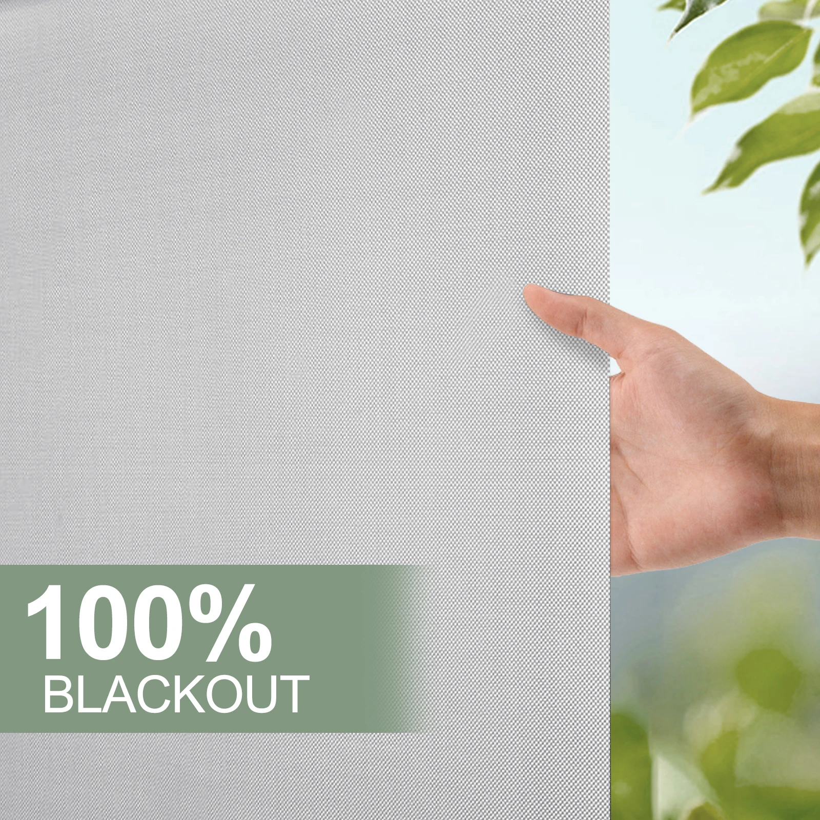 TIPIACE- Size Blackouized Smart Shs, Roller Blinds with Remote