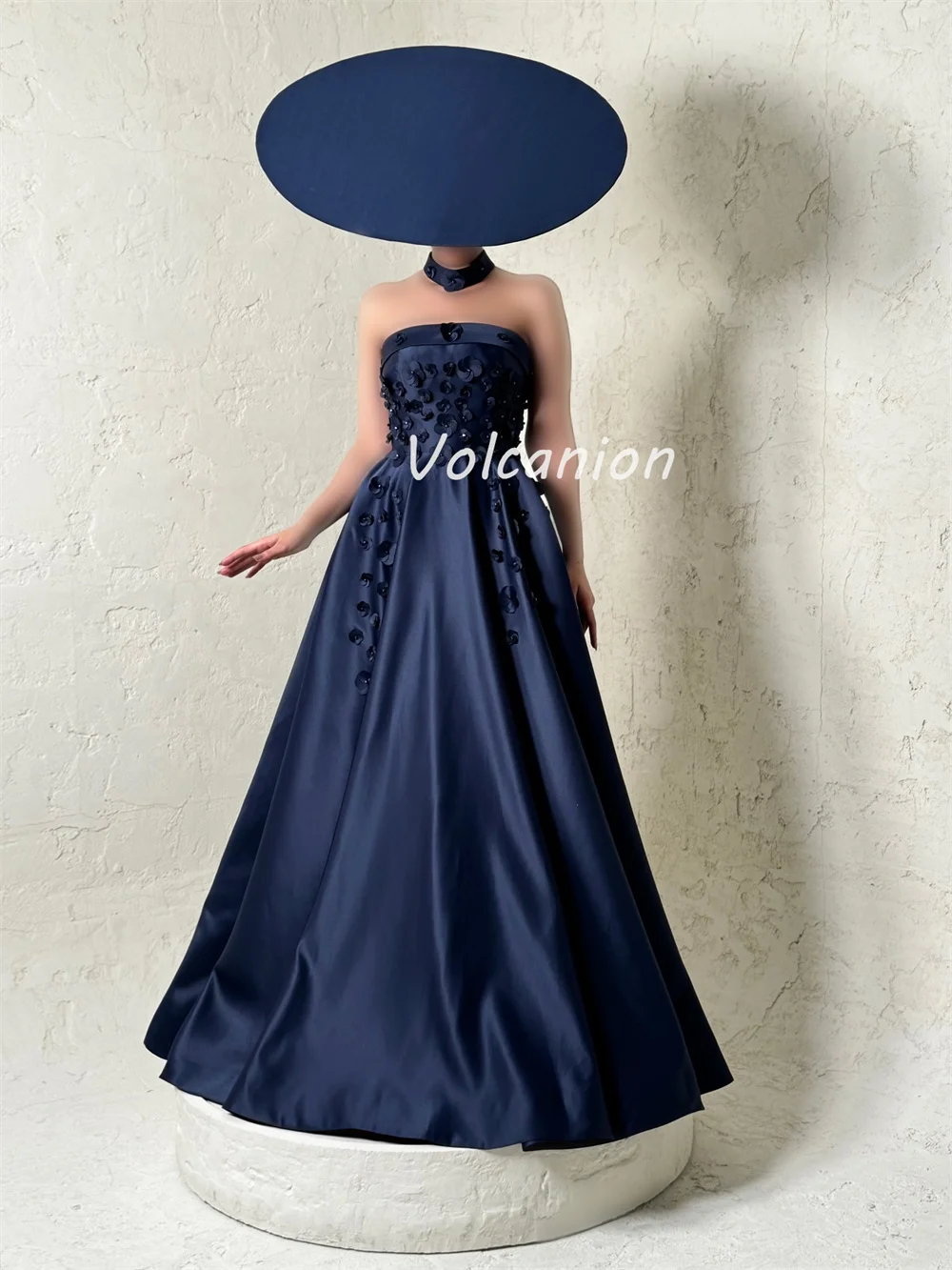 Индивидуальные современные стильные модные шармезные цветы со стразами трапециевидной формы без бретелек длинные платья на заказ платья для особых случаев классические ретро