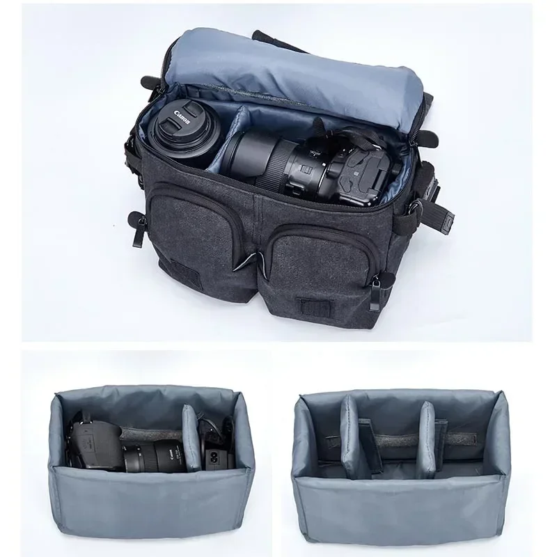 W2140 DSLR Camera Bags Lens Photography Tra camera backpack Professional Camera Sling Shoulder Bags for Nikon Canon Sony