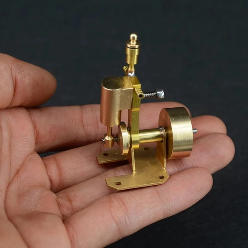 Live Steam Engine Single Cylinder Mini Steamer for DIY Boat Model