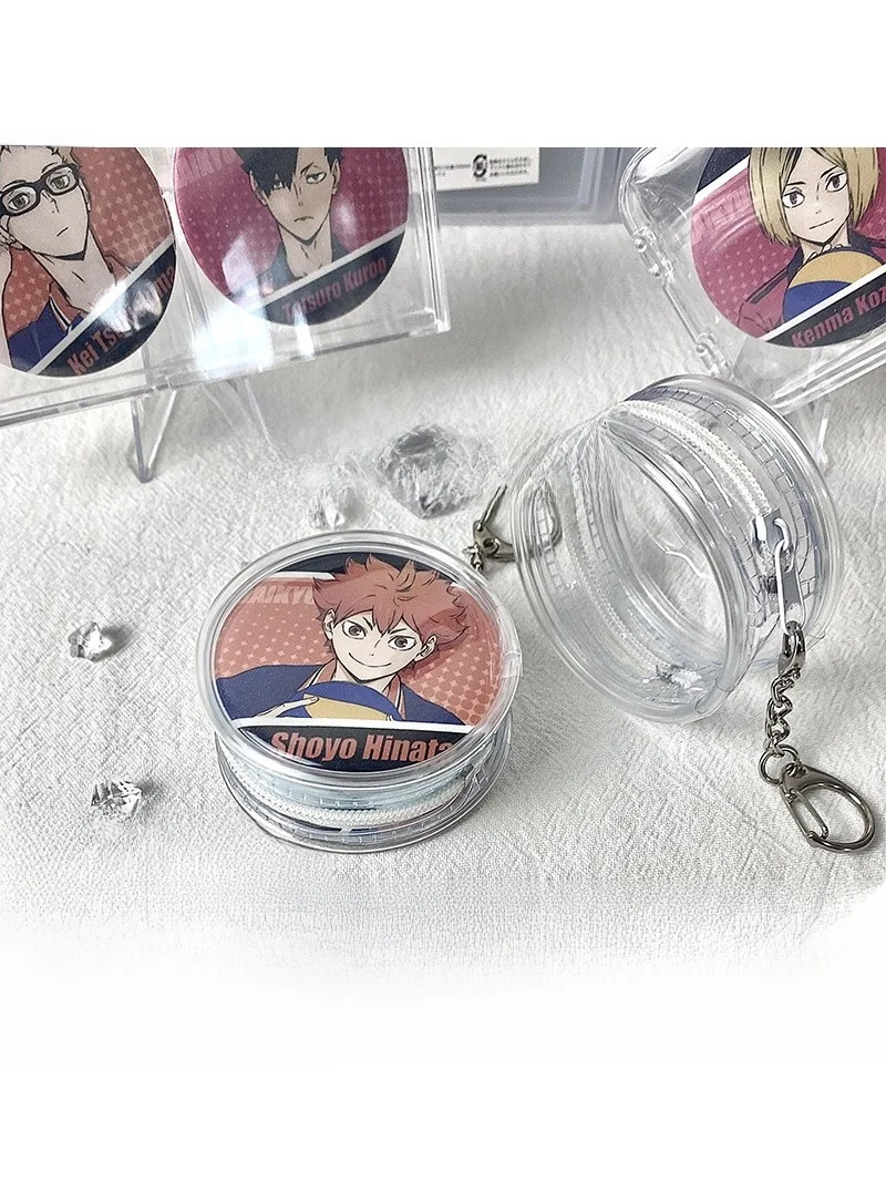 transparent-double-sided-round-hanging-bag-58mm-75mm-furry-ball-display-holder-anti-scratch-badge-storage-organizer
