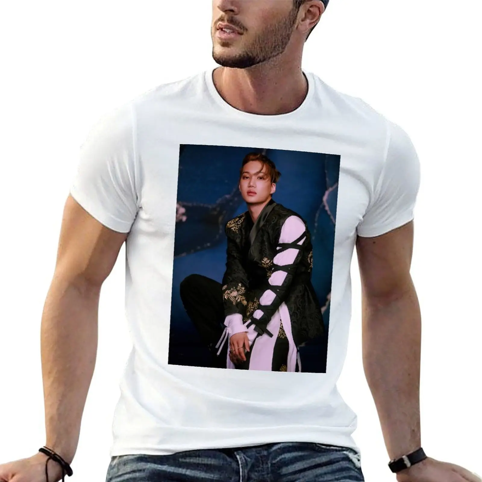 SUPERM SUPER ONE TIGER INSIDE KAI T-Shirt basketball graphic tees tees mens workout shirts