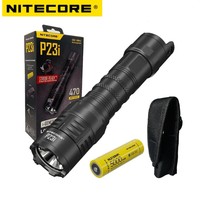 NITECORE P23i Flashlight LED 3000 Lumen Long Range Tactical USB-C Rechargeable Self Defense Law Enforcement With 5000mAh Battery