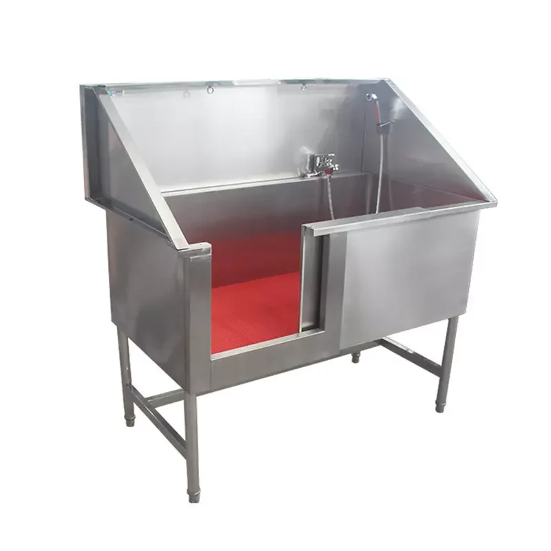 Veterinary Bath Shower Dog Grooming Bath Stainless Steel