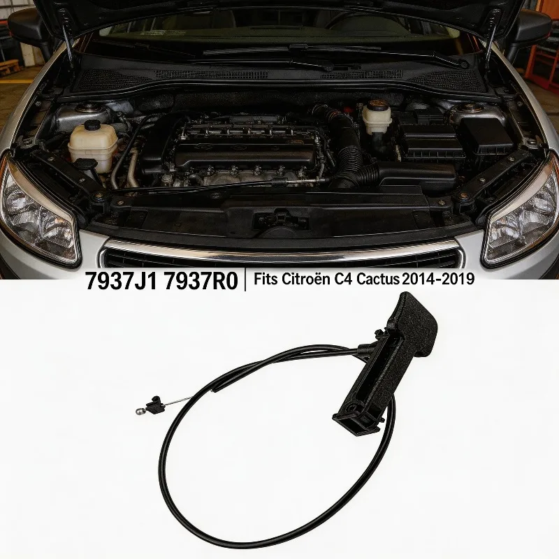Auto Replacement Parts Repair Tool 7937R0 7937.R0 Car Hood Bonnet Release Cable for Citroën C4 C5 C8 Fiat Ulysse Peugeot 407 807