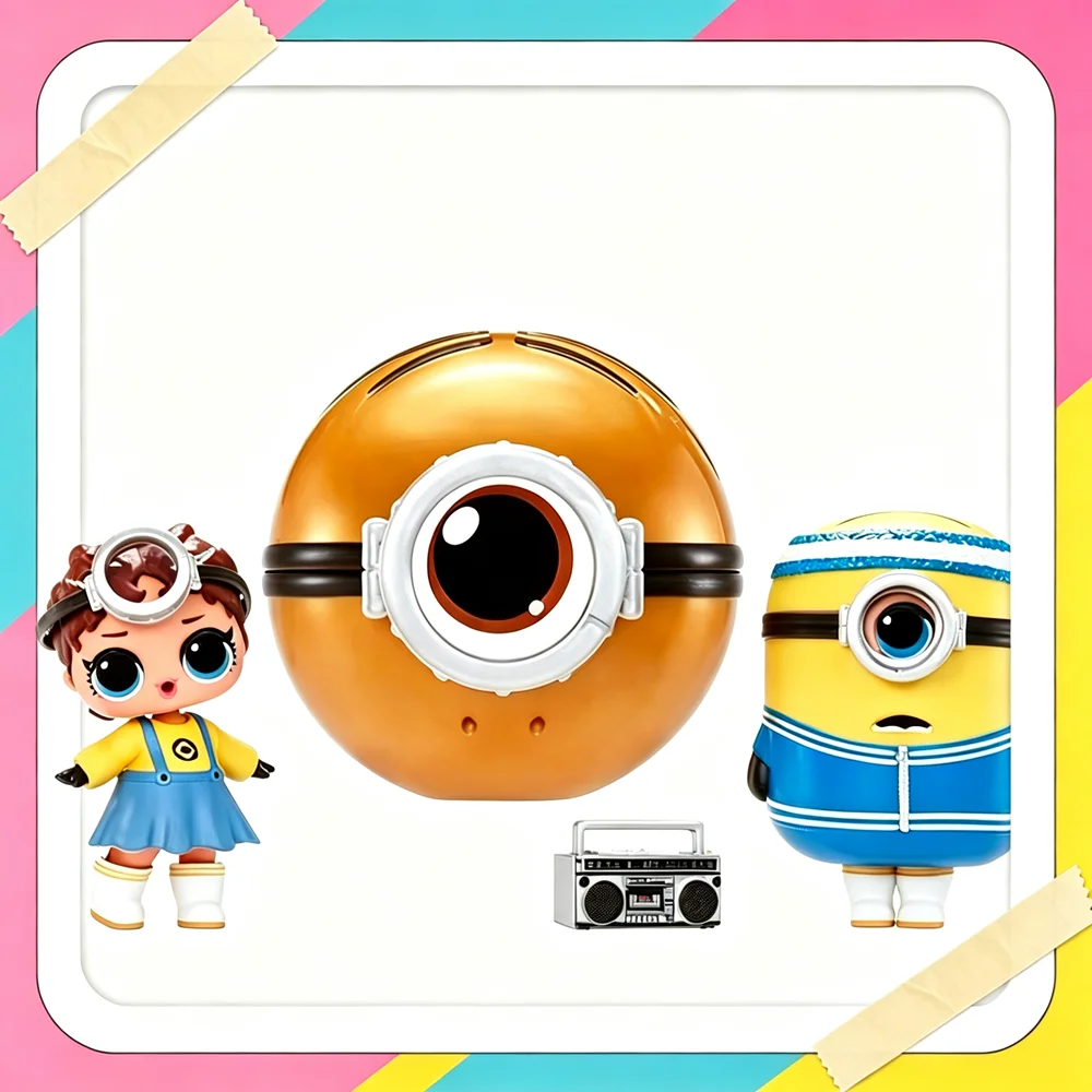 Kids Toys Under 1 Year - LOLSurprise! Minions Surprise Ball Blind Ball