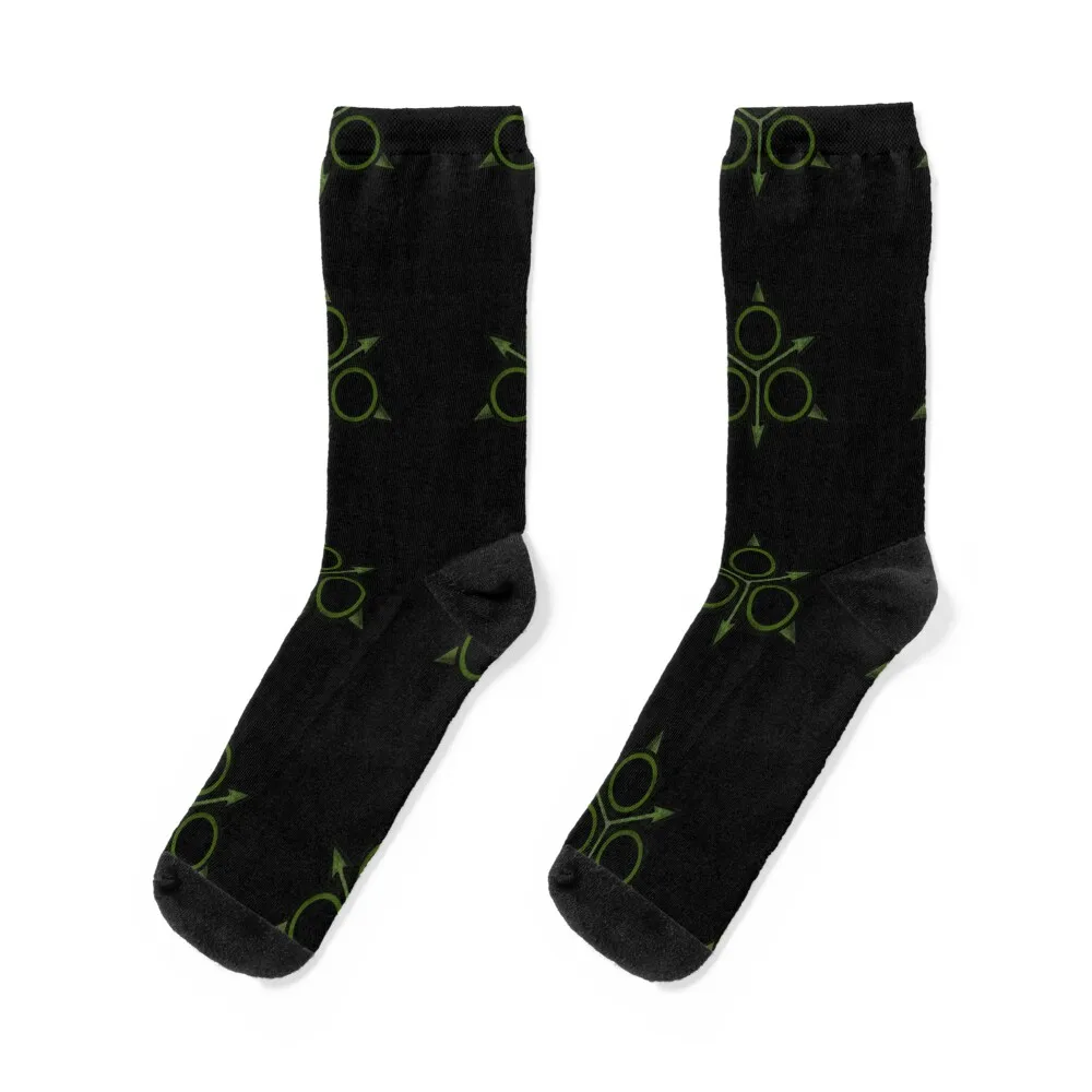 

Nurgle Symbol Socks winter gifts bright garter Climbing Crossfit Socks For Girls Men's