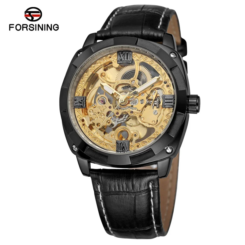 Free Shipping OUTLETSHot Sale of New Productsforsining Waterproof Watch Men's Fashion Casual Automatic Mechanical Wat