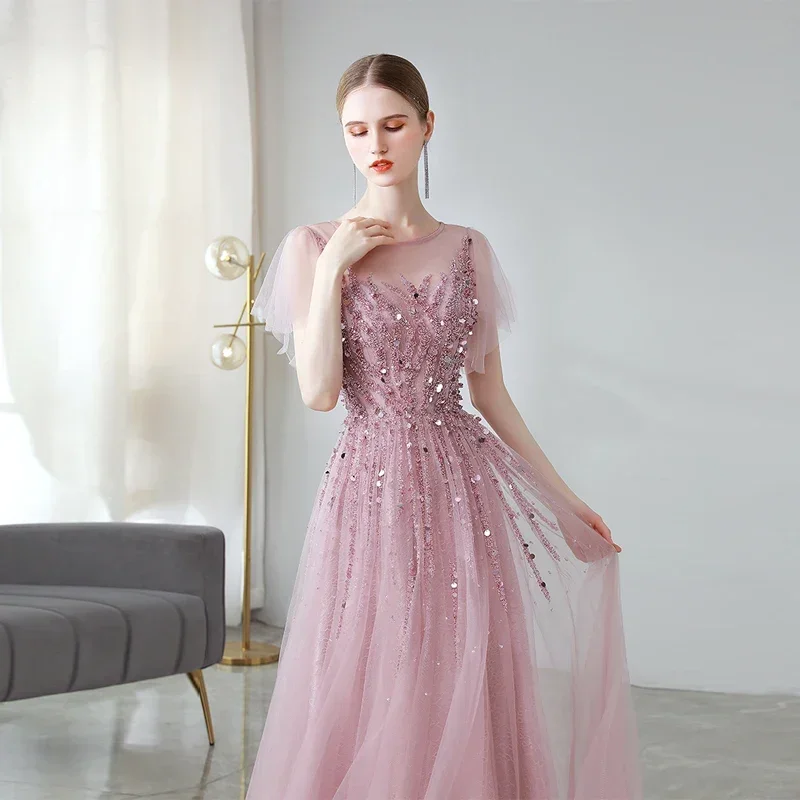 Prom Dresses for Women Party Wedding Evening Gala Dress Robe Elegant Gown Formal Long Luxury Customized Occasion 2024 New