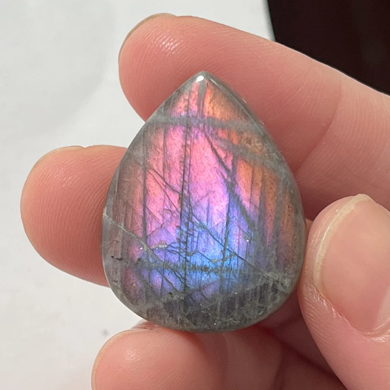 Natural Stone Irregular Shape Loose Bead Blue Purple Labradorite Cabochon CAB