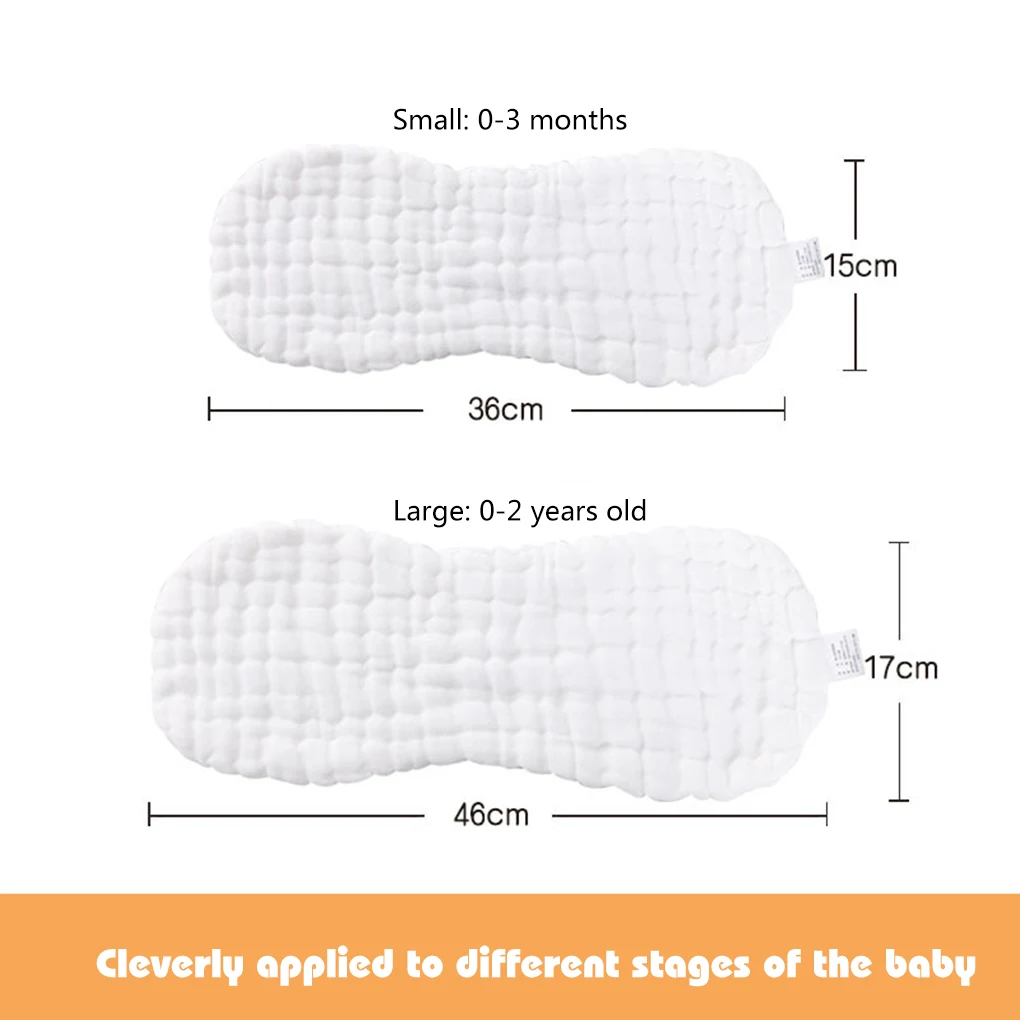 12-layer Infant Diapers for Newborn Baby Comfy Nappy Pants Breathable Household Pad Unisex Urinary Pocket Cotton Inserts 36x15cm