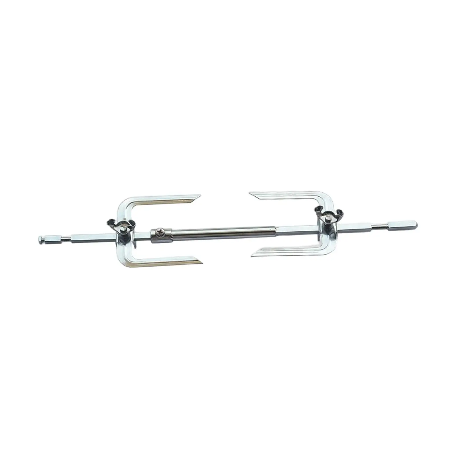 Barbecue Kit Large Fryer Fork Stainless Steel Grill Fork Set for Home Party Outdoor Cooking Chicken