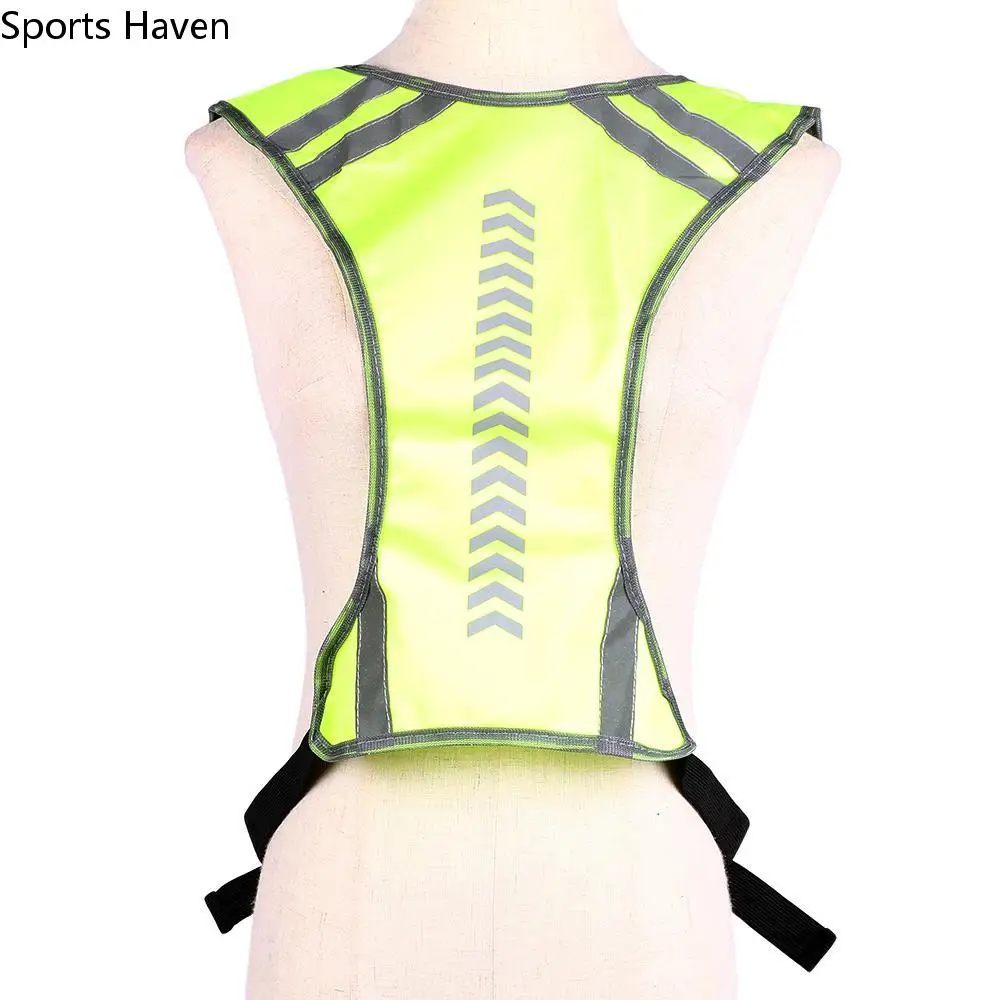 

Outdoor Cycling Safety Reflective Bicycle Harness Protective Vest Jogging Vest Night Running