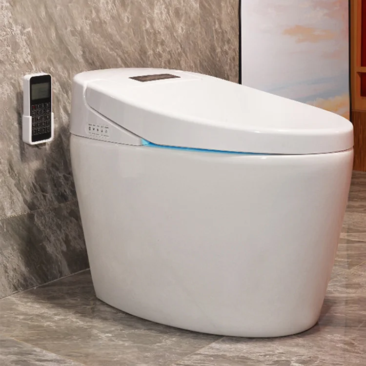 

Wholesale cheap seat heating automatic toilets sanitary ware wc intelligent toilet bowl