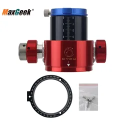 New CYCK 16-Bearing 55.5mm Travel Telescope Focuser with Convex/Round Adapter for Sky-Watcher 150 DOB Newtonian Reflectors