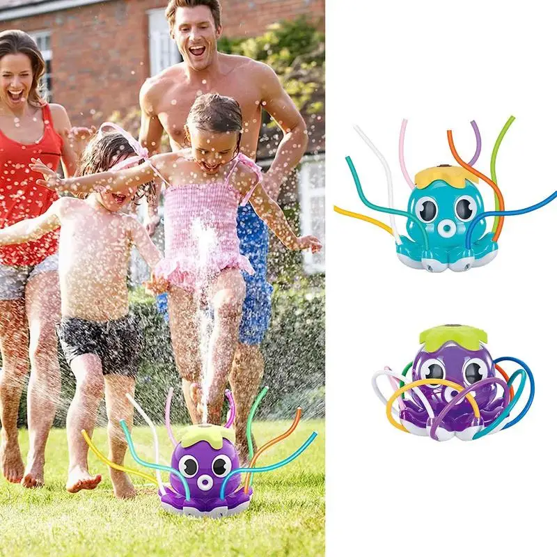 

Octopus Sprinkler Toys For Children Outdoor Water Spray Sprinkler Garden Water Toys Kids Water Spray Sprinkler Baby Bath Toys