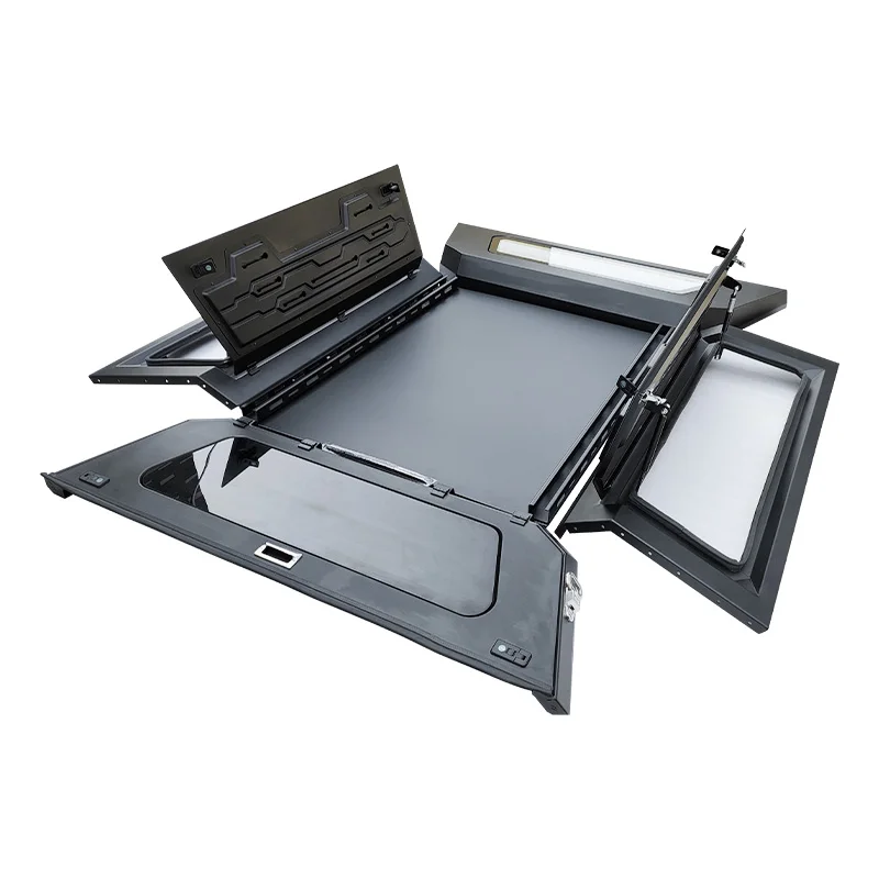 

2023 Frontier Fengtan Pickup Truck Modification Accessories Three-door High Lid Rear Cover in the Trunk and Rear Compartment