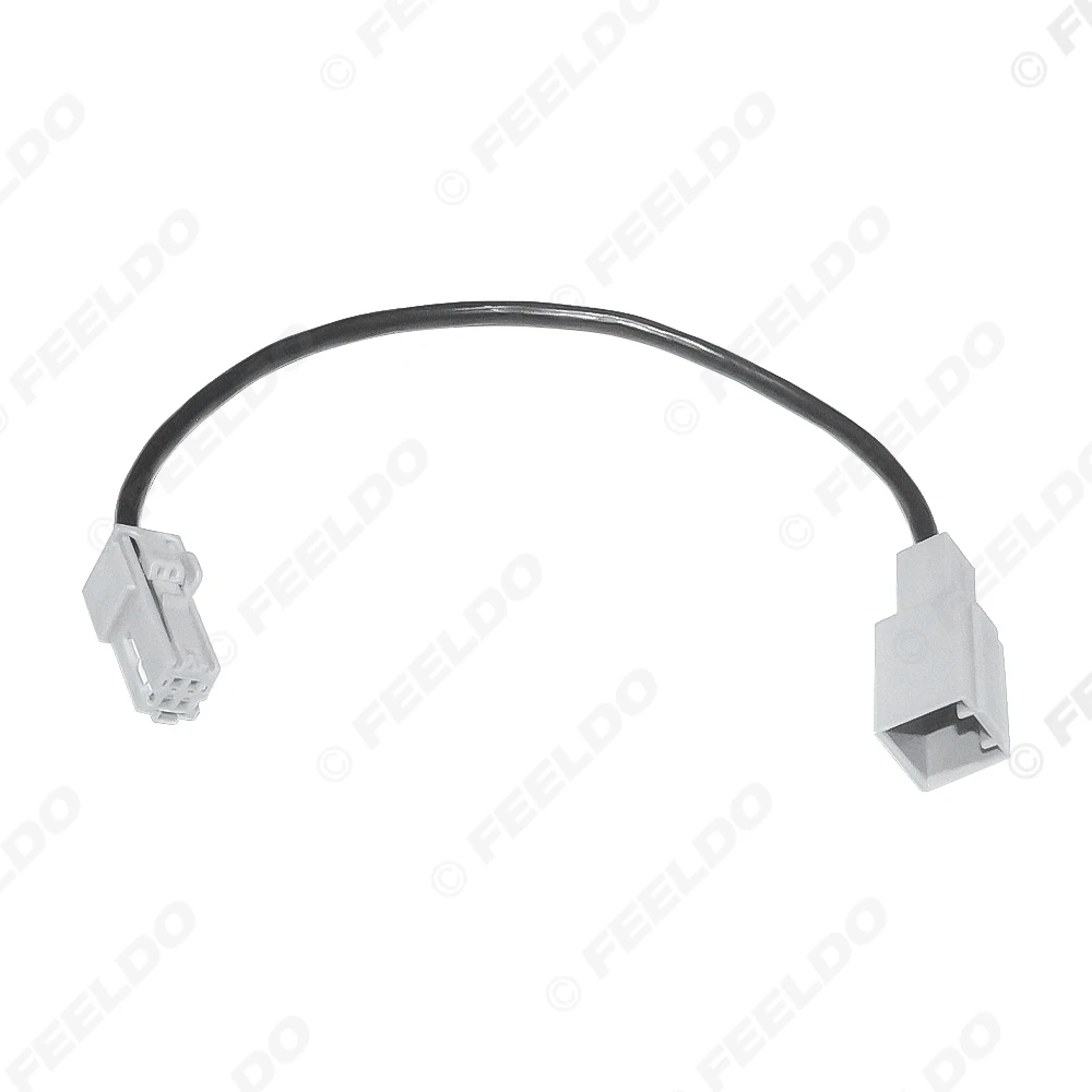 10Pcs Car Audio Input Media Data Wire Original Plug Male To Female USB Adapter For Toyota Camry  USB Cable