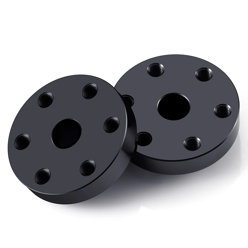 AXSPEED-acoplamiento de brida rígida de Metal de 6mm, acoplador de eje guía de Motor, conector de Motor, accesorios de rodamiento para piezas de modelo de coche de barco RC