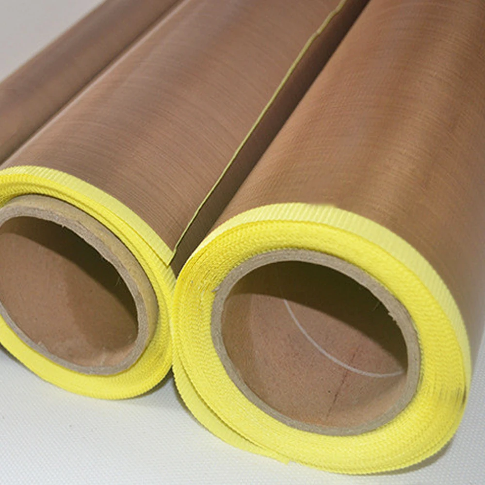 1m2 PTFE Tefloning High Temperature Fabric Cloth Film With Tape Adhesive